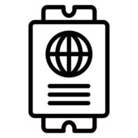 icona del visto semplice, modificabile, 48 pixel vettore