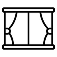icona della finestra semplice vettore