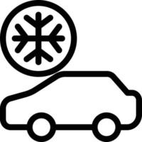 illustrazione vettoriale di auto su uno sfondo simboli di qualità premium. icone vettoriali per il concetto e la progettazione grafica.