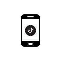 logo dell'app social media alla moda nel vettore icona dello smartphone