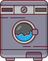 illustrazione vettoriale di lavaggio su uno sfondo simboli di qualità premium. icone vettoriali per il concetto e la progettazione grafica.