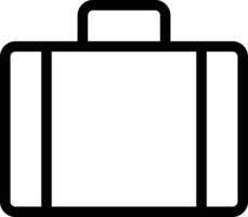 illustrazione vettoriale dei bagagli su uno sfondo. simboli di qualità premium. icone vettoriali per il concetto e la progettazione grafica.
