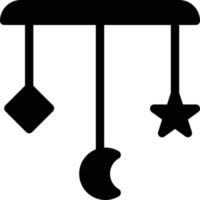 illustrazione vettoriale della culla su uno sfondo simboli di qualità premium. icone vettoriali per il concetto e la progettazione grafica.