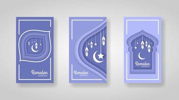 sfondo di design islamico. illustrazione vettoriale per storie di social media, biglietti di auguri, poster e striscioni ramadan ed eid mubarak