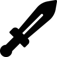 illustrazione vettoriale di spada su uno sfondo. simboli di qualità premium. icone vettoriali per il concetto e la progettazione grafica.