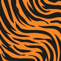 sfondo a strisce di tigre per decorare lo sfondo di animali selvatici vettore