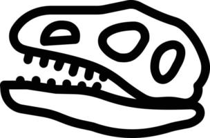 illustrazione vettoriale di dinosauro su uno sfondo simboli di qualità premium. icone vettoriali per il concetto e la progettazione grafica.