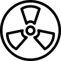 illustrazione vettoriale nucleare su uno sfondo simboli di qualità premium. icone vettoriali per il concetto e la progettazione grafica.
