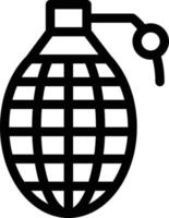 illustrazione vettoriale della bomba su uno sfondo. simboli di qualità premium. icone vettoriali per il concetto e la progettazione grafica.