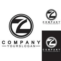 z lettera logo concept.z lettera caratteri creativi monogramma icona simbolo.