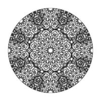 mandala disegnato a mano. decorazione in ornamento etnico orientale doodle. vettore