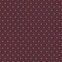 islamica piccola stella geometrica chevron a forma di griglia motivo senza cuciture contemporaneo colore di sfondo. modello sarong batik. utilizzare per tessuto, tessuto, copertina, elementi di decorazione d'interni, avvolgimento. vettore