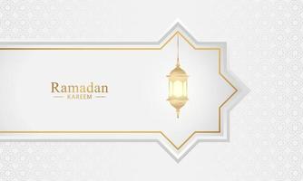 illustrazione islamica del fondo del ramadan kareem vettore