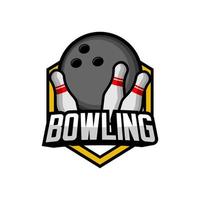 vettore di palla da bowling