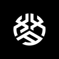 xx lettera logo design su sfondo nero. xx creativo iniziali lettera logo concept. disegno della lettera xx. vettore