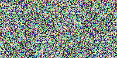 schermo tv a colori rumore pixel glitch seamless pattern texture sfondo illustrazione vettoriale.