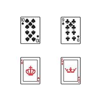 vettore di carte da gioco