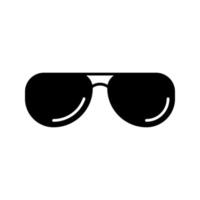 icona di vettore di occhiali da sole aviatore
