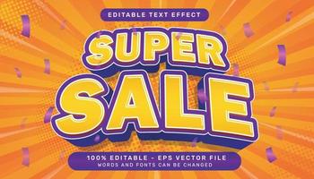 super vendita effetto testo 3d ed effetto testo modificabile