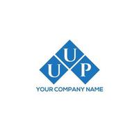 uup lettera logo design su sfondo bianco. uup creative iniziali lettera logo concept. design della lettera uup. vettore
