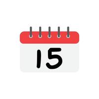 vettore calendario per sito Web, presentazione, simbolo