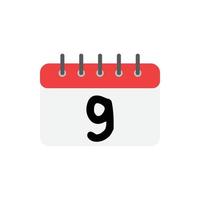 vettore calendario per sito Web, presentazione, simbolo