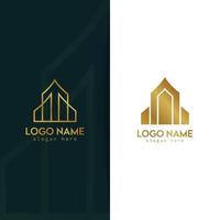 design creativo semplice eid islamico e logo aziendale ramadan vettore