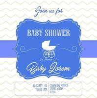 biglietto d'invito per baby shower