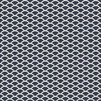 colore blu e bianco giapponese tradizionale forma circolare geometrica che si sovrappone allo sfondo senza cuciture. utilizzare per tessuto, tessuto, copertina, avvolgimento, elementi decorativi. vettore