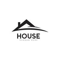 illustrazione vettoriale del logo della casa e dell'appartamento