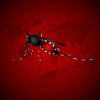 concept design della giornata mondiale della malaria per la giornata della malaria. vettore