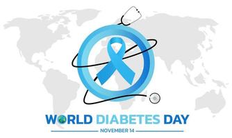 giornata mondiale del diabete vettore