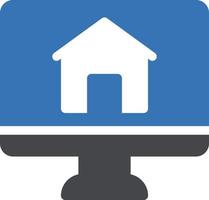 schermata home illustrazione vettoriale su uno sfondo simboli di qualità premium. icone vettoriali per il concetto e la progettazione grafica.