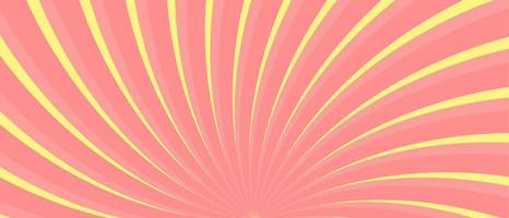 raggi swirl sunburst linea sfondo astratto illustrazione vettoriale