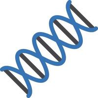 illustrazione vettoriale del dna su uno sfondo. simboli di qualità premium. icone vettoriali per il concetto e la progettazione grafica.