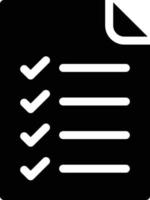 illustrazione vettoriale della lista di controllo su uno sfondo. simboli di qualità premium. icone vettoriali per il concetto e la progettazione grafica.