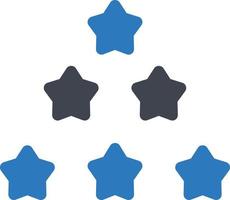 6 stelle illustrazione vettoriale ostello su uno sfondo simboli di qualità premium. icone vettoriali per il concetto e la progettazione grafica.