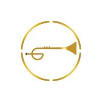 icona vettore strumento musicale tromba