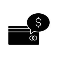 icona del vettore della carta bancomat adatta per lavori commerciali e modifica o modifica facilmente