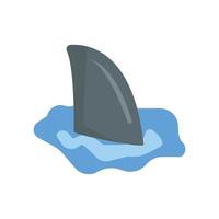 icona vettore squalo oceanico adatta per lavori commerciali e modifica o modifica facilmente