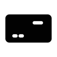 icona del vettore della carta di credito adatta per lavori commerciali e modificabile o modificabile facilmente