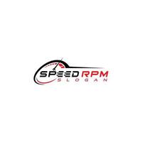 modello moderno grafico logo vettoriale rpm