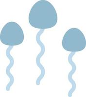 illustrazione vettoriale di spermatozoi su uno sfondo. simboli di qualità premium. icone vettoriali per il concetto e la progettazione grafica.