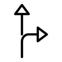 illustrazione vettoriale freccia su uno sfondo simboli di qualità premium. icone vettoriali per il concetto e la progettazione grafica.