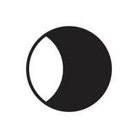 vettore di luna per l'illustrazione di web di simbolo dell'icona