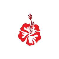 illustrazione vettoriale del logo della stazione termale di bellezza del fiore