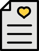 lettera d'amore illustrazione vettoriale su uno sfondo simboli di qualità premium. icone vettoriali per il concetto e la progettazione grafica.