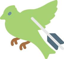 illustrazione vettoriale di caccia agli uccelli su uno sfondo. simboli di qualità premium. icone vettoriali per il concetto e la progettazione grafica.