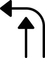 illustrazione vettoriale della freccia sinistra su uno sfondo. simboli di qualità premium. icone vettoriali per il concetto e la progettazione grafica.