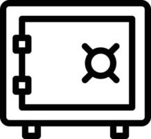 illustrazione vettoriale dell'armadietto su uno sfondo. simboli di qualità premium. icone vettoriali per il concetto e la progettazione grafica.